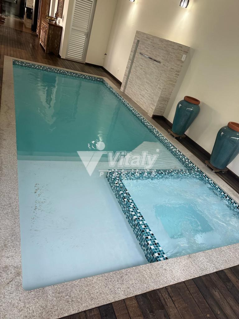 Modelo Spa integrado à piscina — Vitaly Piscinas
