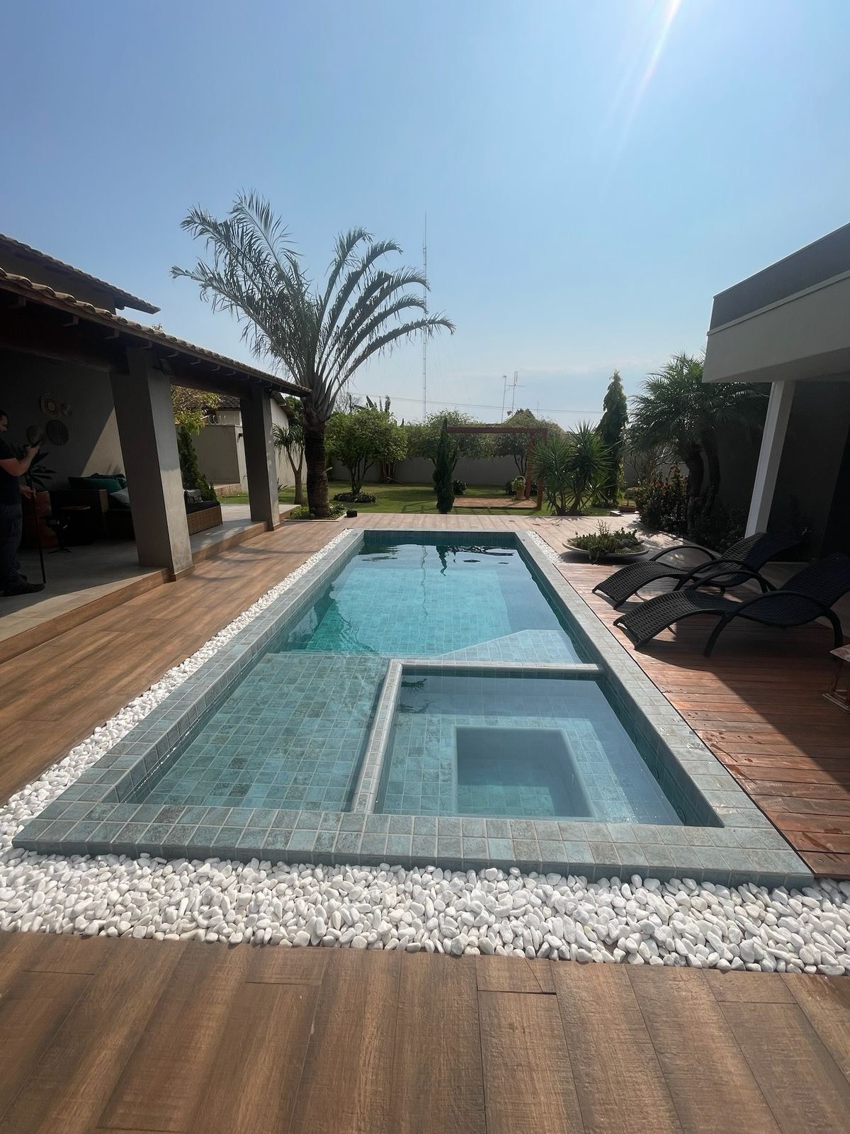 Modelo Piscina pastilhada — Vitaly Piscinas